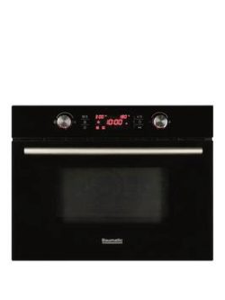 Baumatic Bmc460Bgl 46 Cm High Compact Combination Microwave Oven - Black